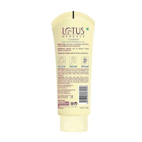 Lotus Herbals Face Pack - Clay White